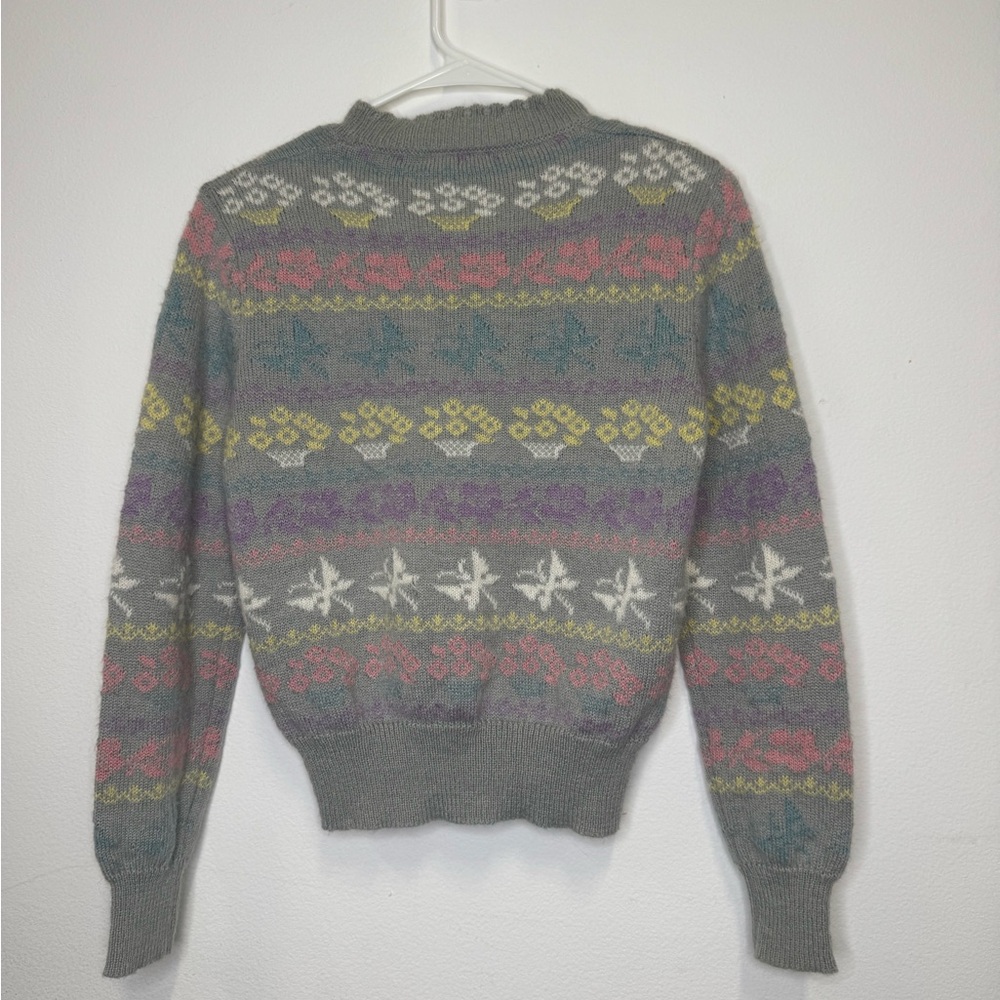 Pendleton Multicolor Patterned Crewneck Sweater - image 3